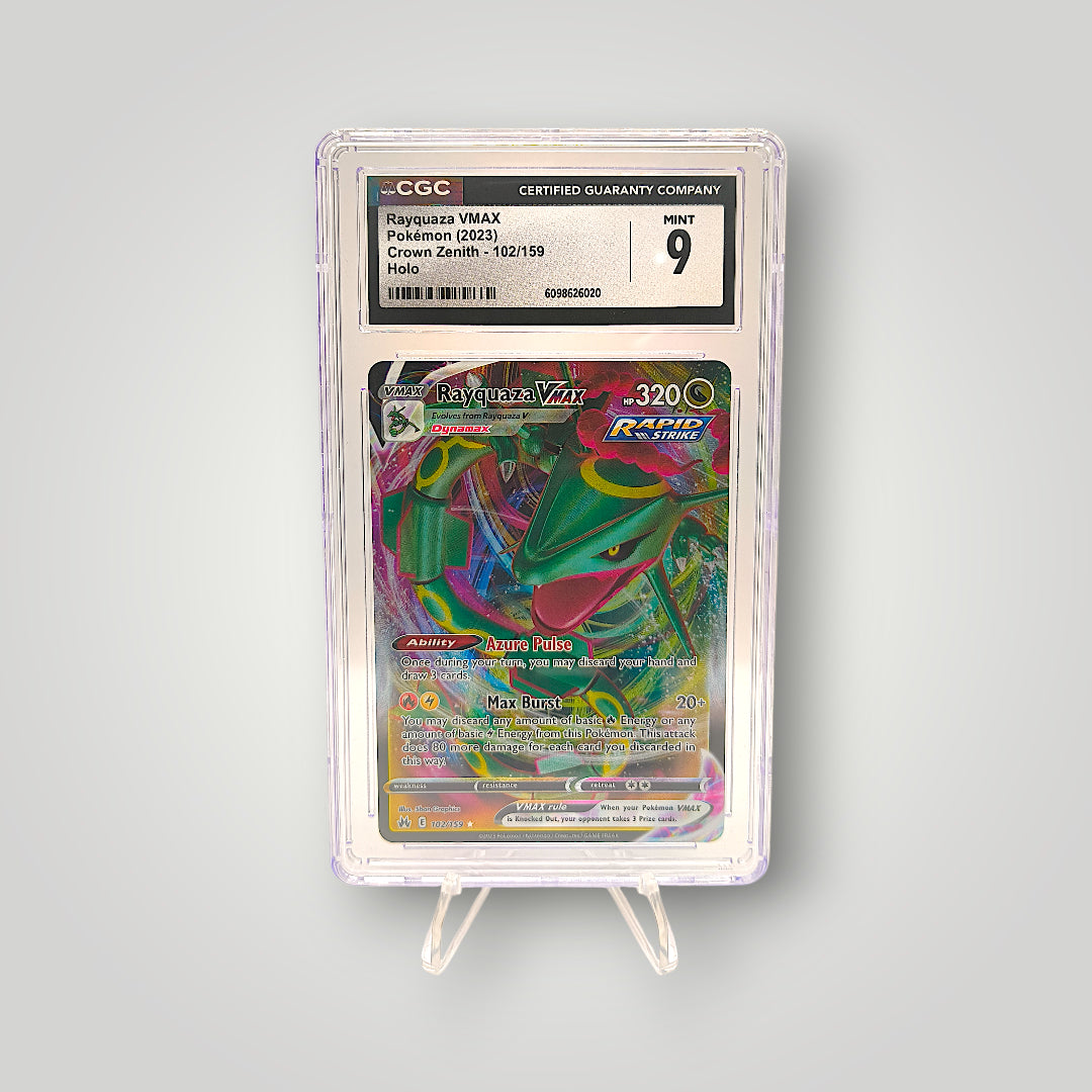 Rayquaza VMAX 102/159 CGC Mint 9 – Crown Zenith