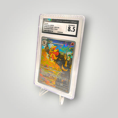 Pyroar 200/193 (Paldea Evolved – Illustration Rare Holo) – CGC NM/Mint+ 8.5