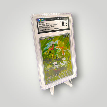 Caterpie 172/165 Illustration Rare CGC 8.5 (NM/Mint+) – Scarlet & Violet: 151