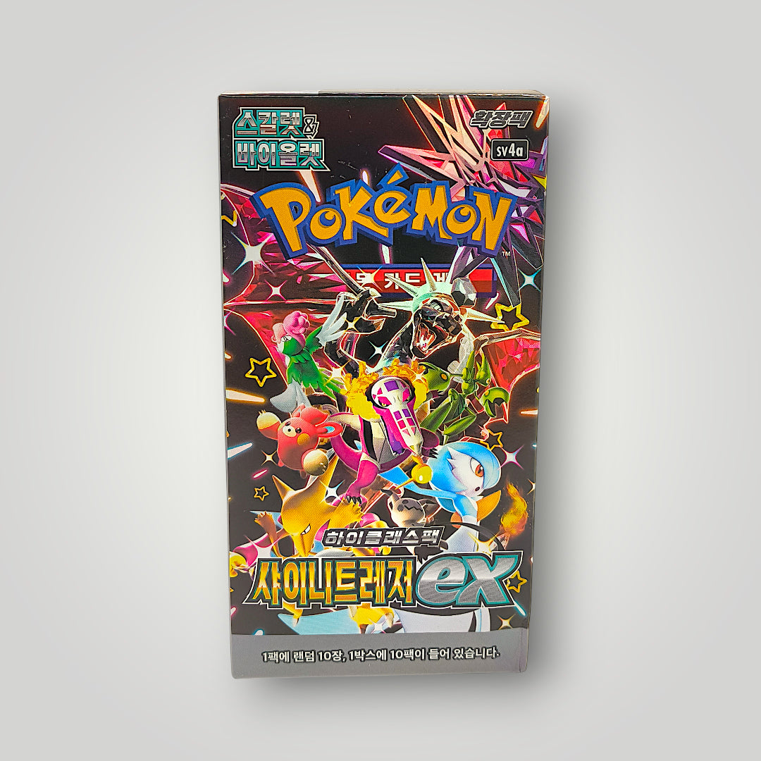 SV4a Pokémon Shiny Treasure ex High Class Pack Booster Box – Korean