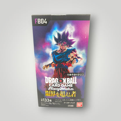 Fusion World FB04 Ultra Limit Booster Box Dragon Ball Super Card Game  – Japanese