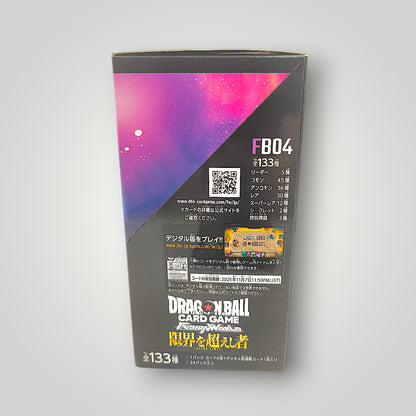 Fusion World FB04 Ultra Limit Booster Box Dragon Ball Super Card Game  – Japanese