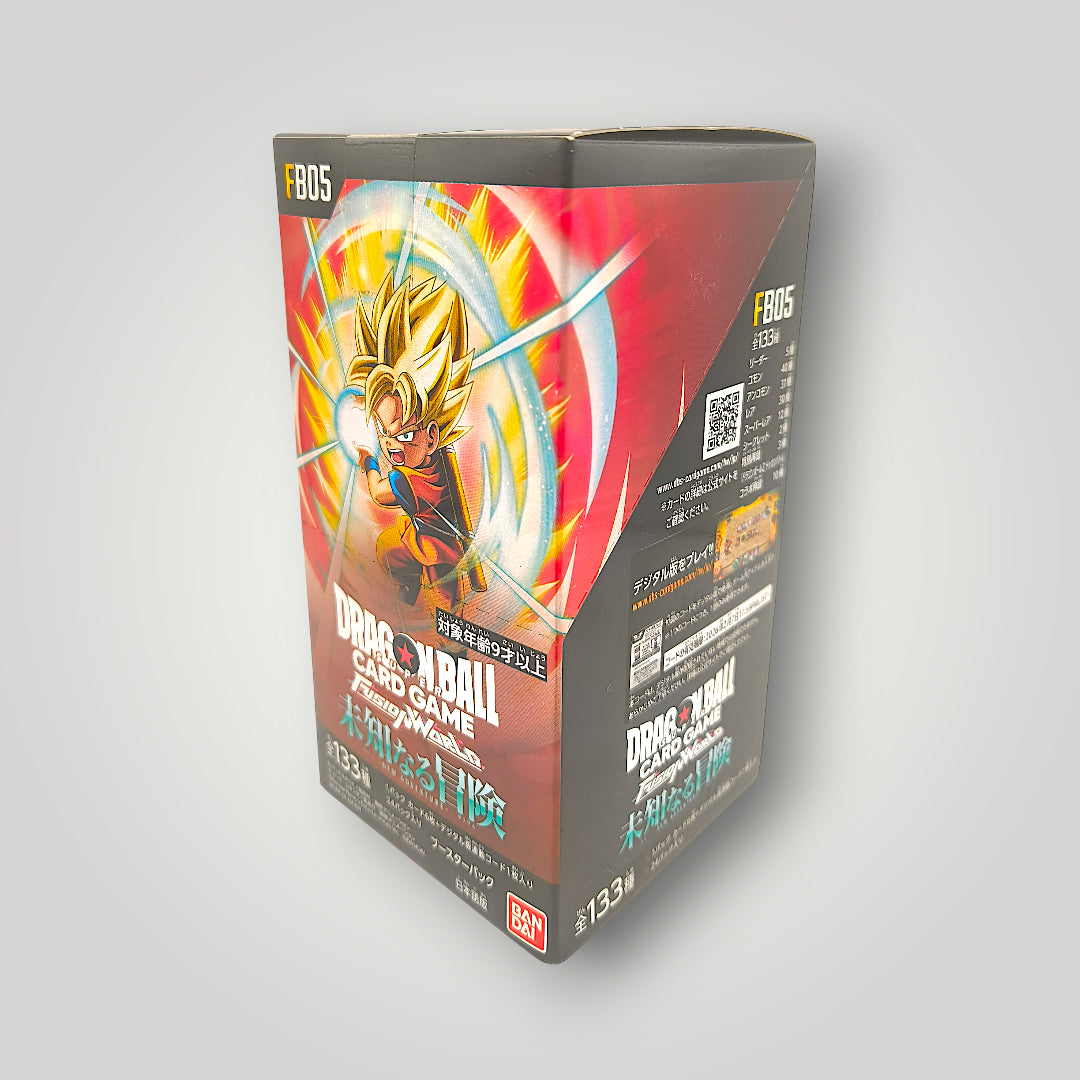 Fusion World FB05 New Adventure Booster Box Dragon Ball Super Card Game  – Japanese