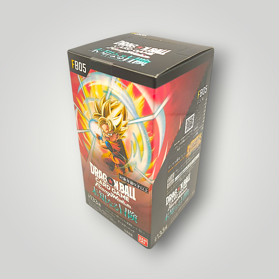 Fusion World FB05 New Adventure Booster Box Dragon Ball Super Card Game  – Japanese