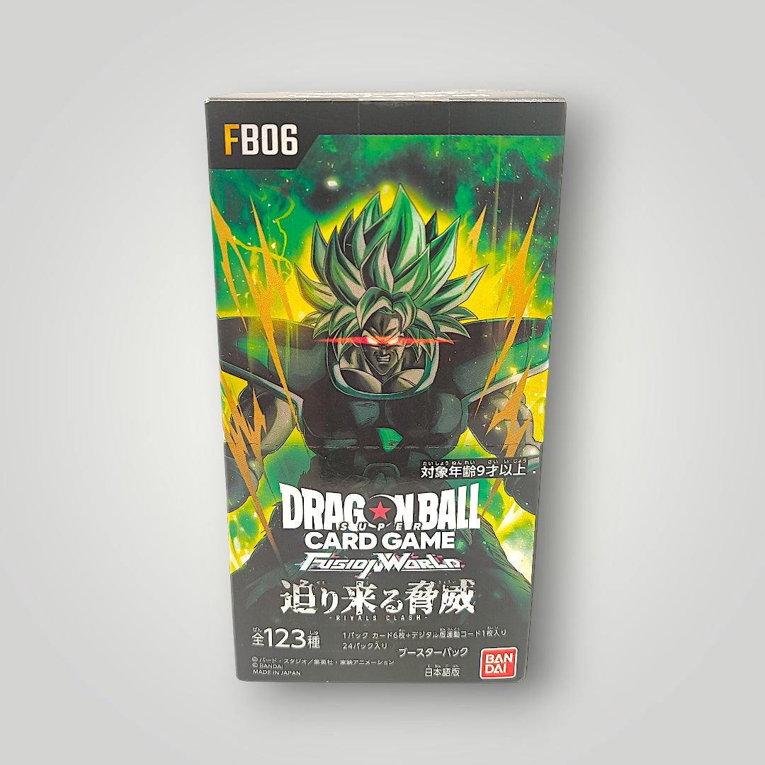 Fusion World FB06 Rivals Clash Booster Box Dragon Ball Super Card Game  – Japanese