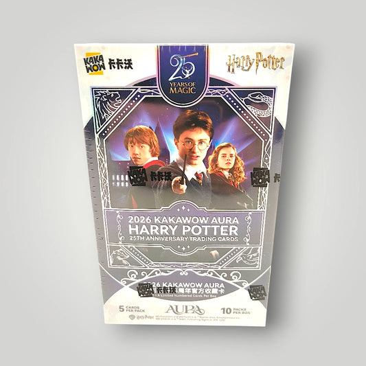 Kakawow 2026 Harry Potter Aura 25th Anniversary Hobby Box Sealed