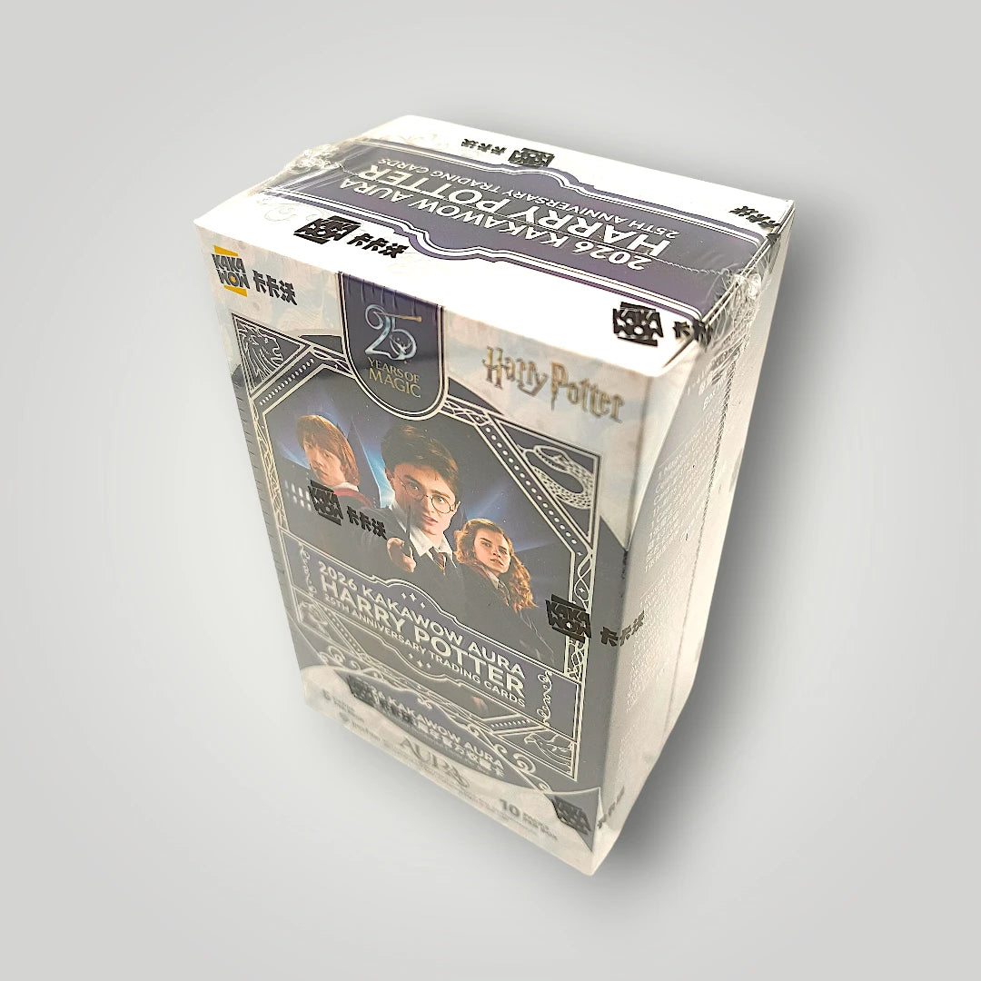Kakawow 2026 Harry Potter Aura 25th Anniversary Hobby Box Sealed