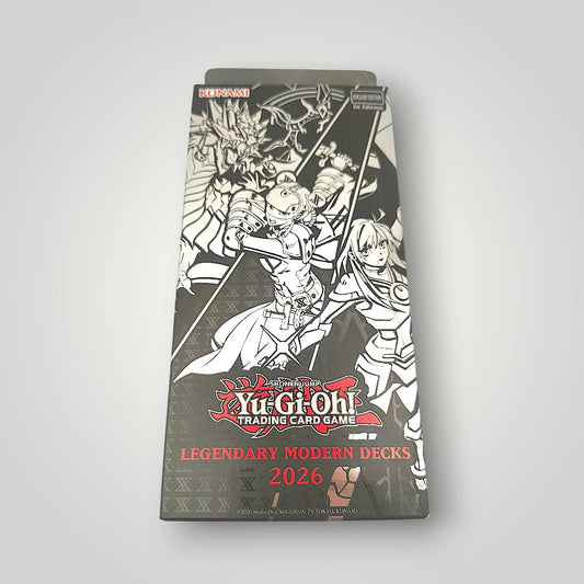 Yu-Gi-Oh! Legendary Modern Decks 2026 Box English 1st Edition Sealed