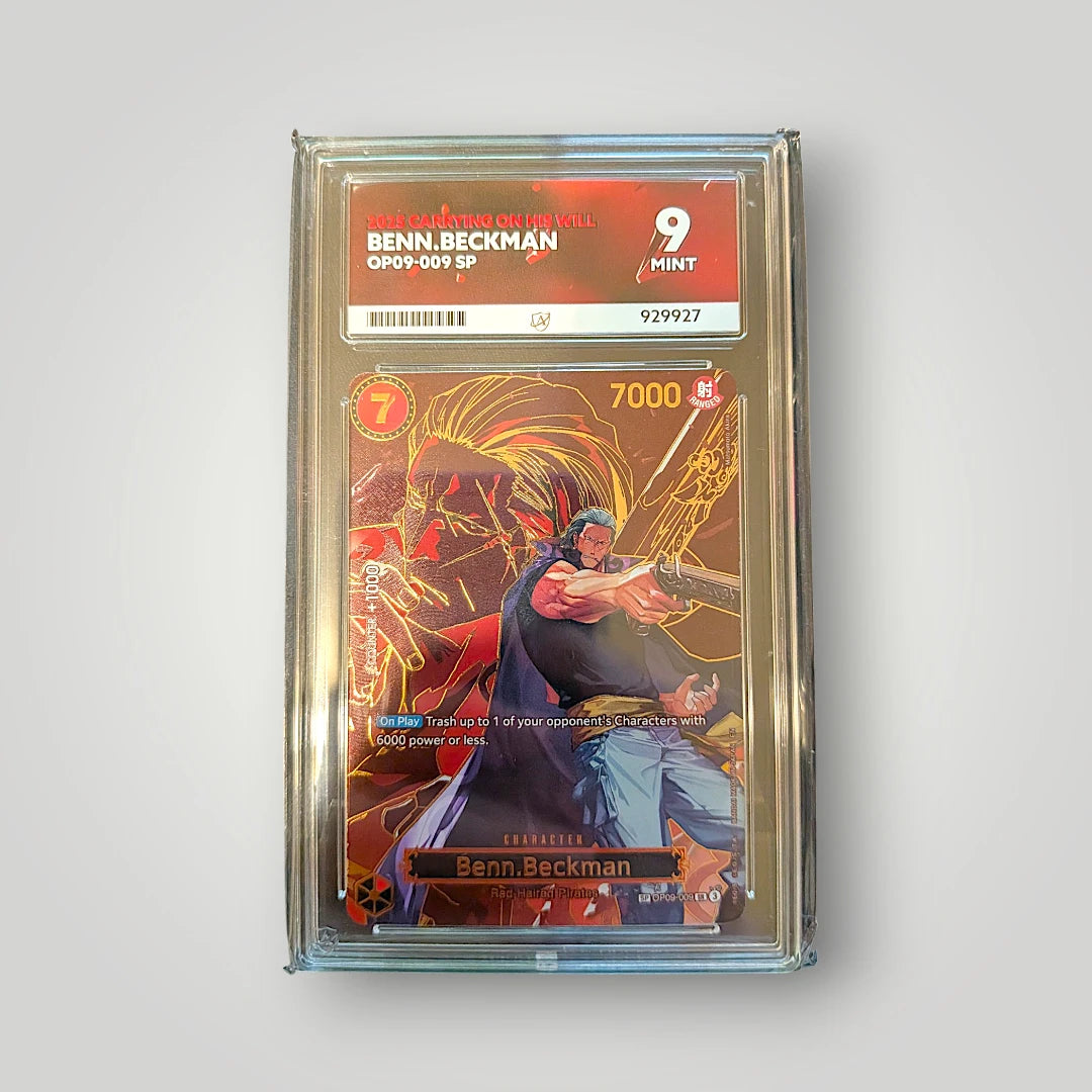 Benn.Beckman OP09-009 SR ACE Grading Mint 9 – One Piece English
