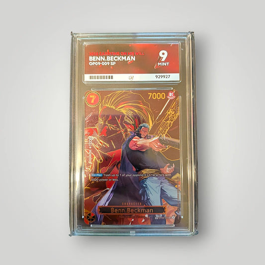 Benn.Beckman OP09-009 SR ACE Grading Mint 9 – One Piece English