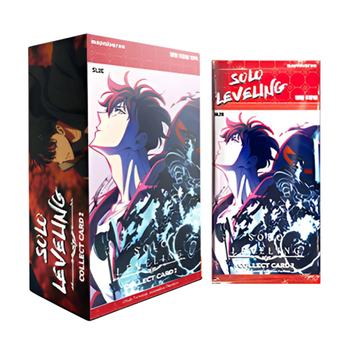 Ripperholics Solo Leveling Mapniverse Vol. 2 SL2E booster box and pack featuring Sung Jinwoo character artwork
