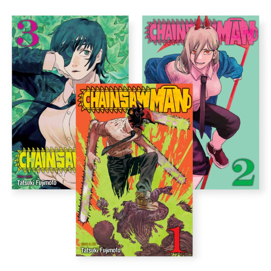 Chainsaw Man Starter Bundle Vol. 1-3 Manga English New
