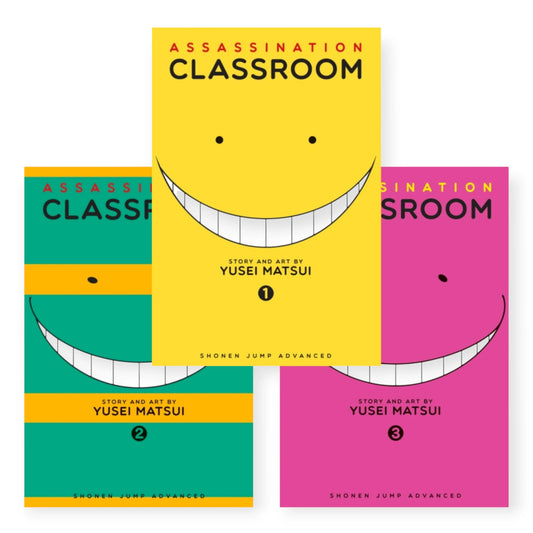 Assassination Classroom Starter Bundle Vol. 1-3 Manga English New