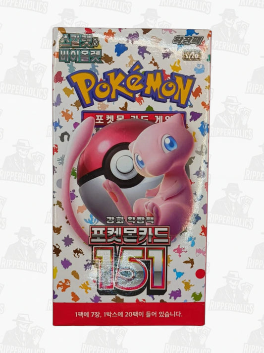 Pokemon 151 Booster Box - Korean - Sealed