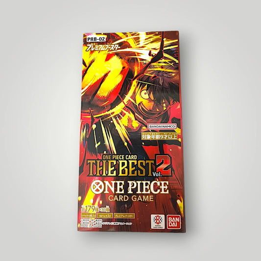 PRB-02 ONE PIECE CARD THE BEST Vol.2 ONE PIECE Card Game Premium Booster Box – Japanese