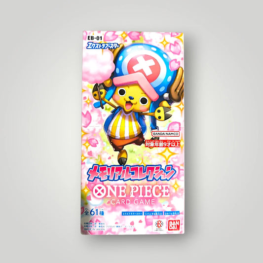 EB-01 Memorial Collection ONE PIECE Card Game Booster Box – Japanese