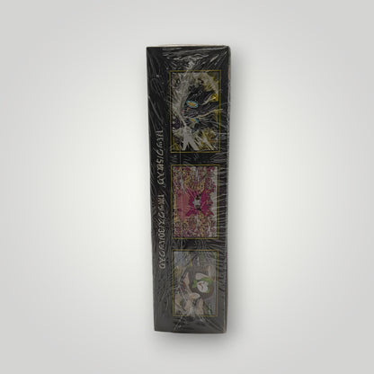 M3 Nihil Zero Japanese Pokemon TCG sealed booster box with three visible card art panels.