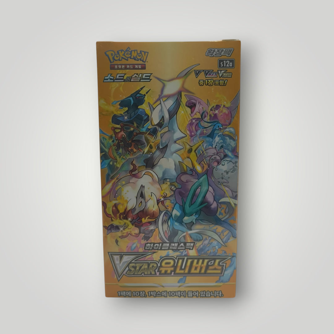 VSTAR Universe Booster Box (10 Packs) Korean – Pokémon TCG