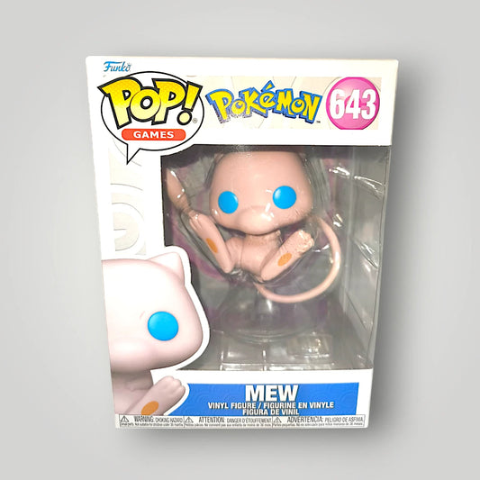 Funko Pop Pokémon Mew #643 Vinyl Figure Games Collectible