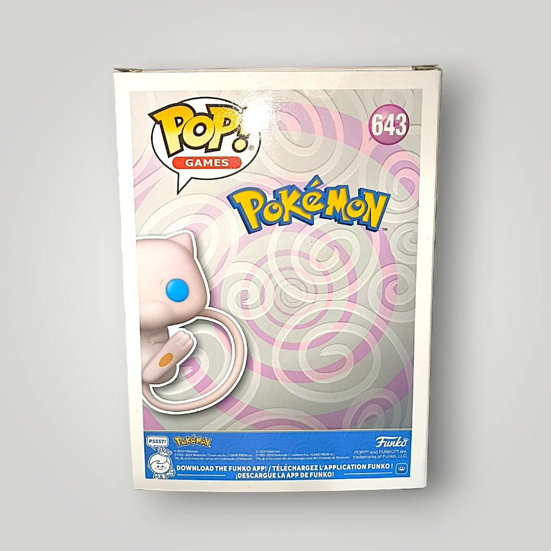 Funko Pop Pokémon Mew #643 Vinyl Figure Games Collectible