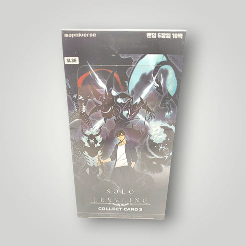 Solo Leveling Collect Card Vol. 3 booster box sealed Korean Mapniverse