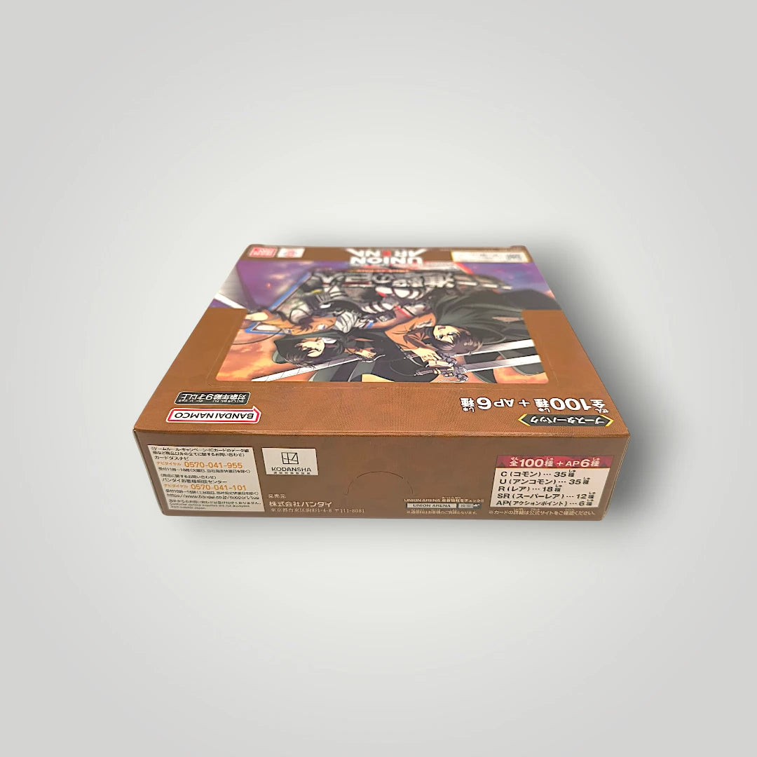 Bandai Union Arena Attack on Titan UA23BT Booster Box Japanese Sealed