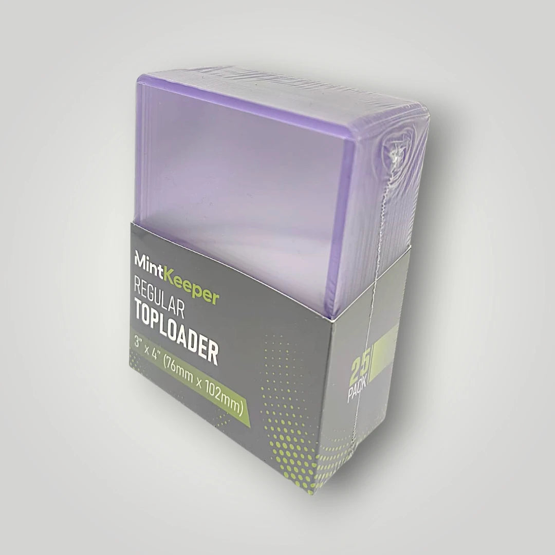 MintKeeper Regular 35pt 3x4 Toploaders 25 Pack