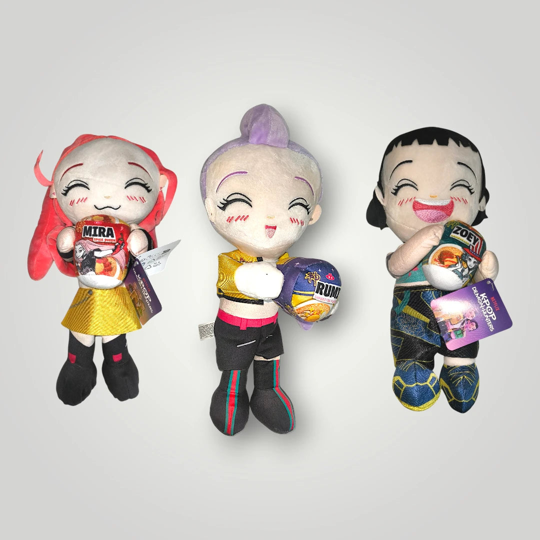KPop Demon Hunters 30cm Plush | Rumi/Zoey/Mira