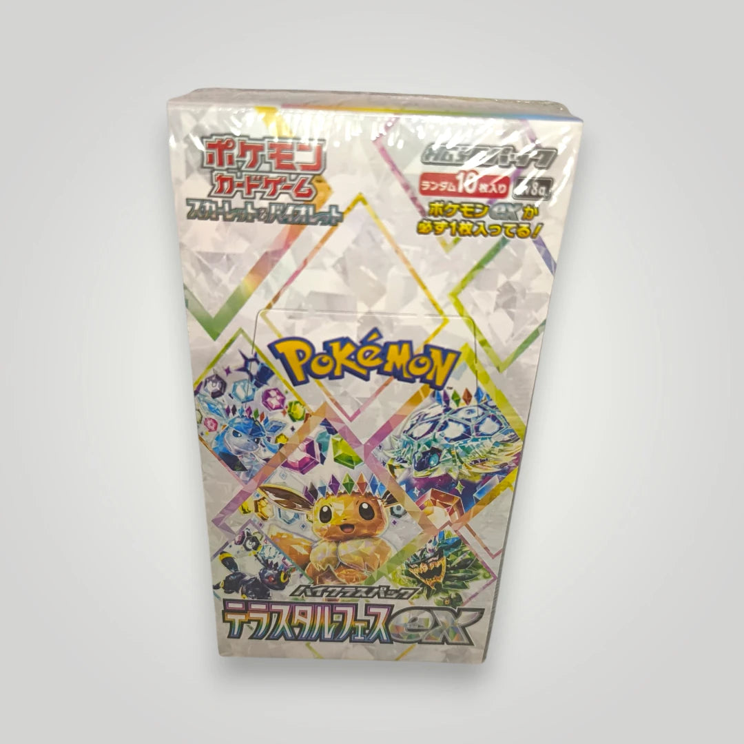 Pokémon Terastal Festival ex Booster Box Japanese Sealed
