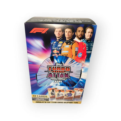 Topps F1 Turbo Attax 2026 Greats of the Grid Super Tin