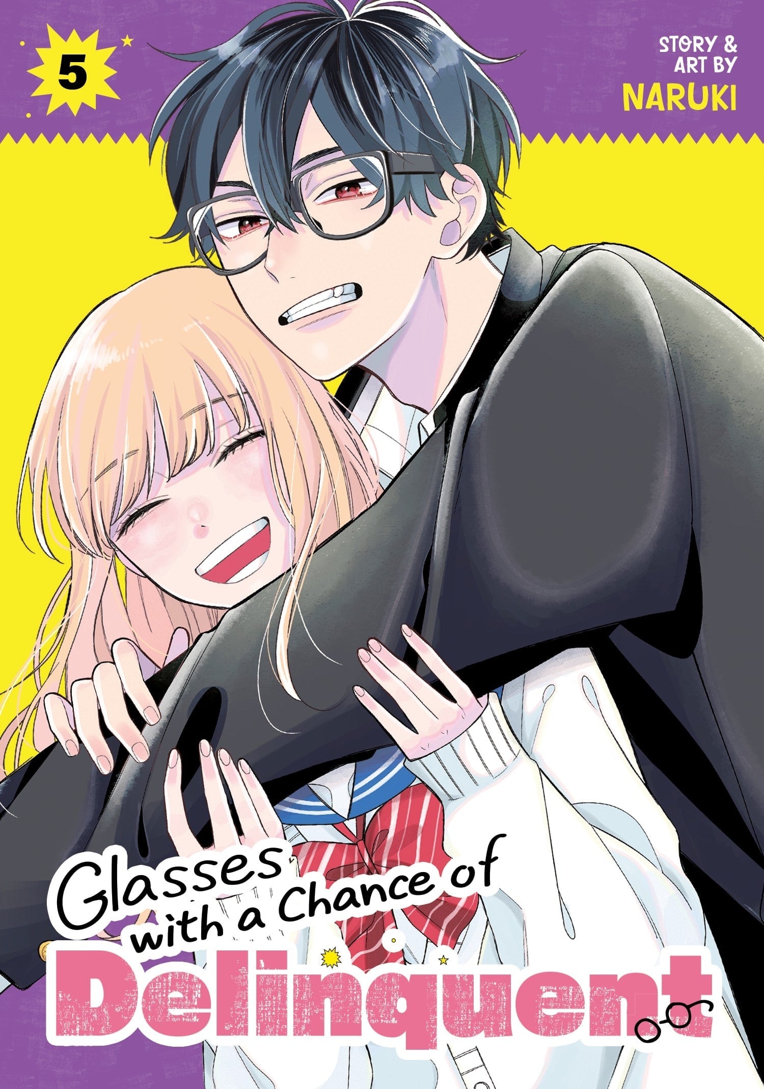 Glasses with a Chance of Delinquent Vol. 5 cover