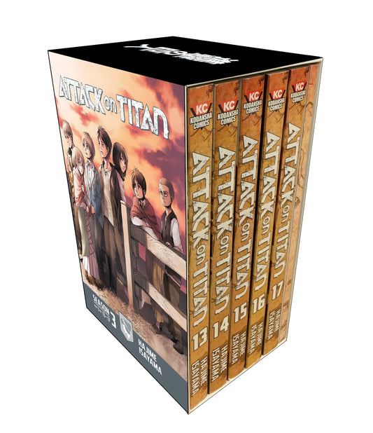 Attack On Titan Season 3 Part 1 Manga Box Set-9781632366559