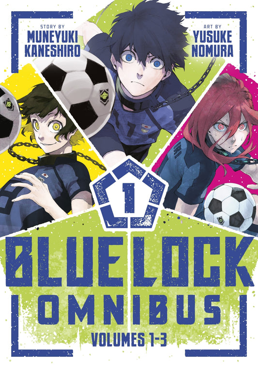 Blue Lock Omnibus 1 (Vol. 1-3) : 1-9798888778210
