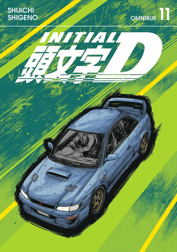 Initial D Omnibus Vol. 11 (Vols. 21-22) English Manga Paperback (NEW)