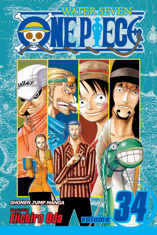 One Piece, Vol. 34 : The City of Water, Water Seven Volume 34-9781421534503