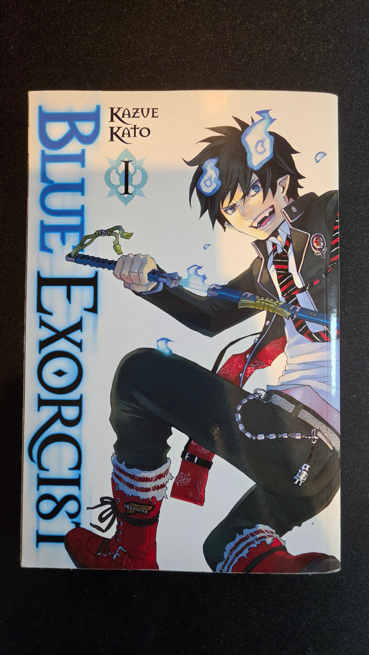 Blue Exorcist Volume 1 preowned actual copy front