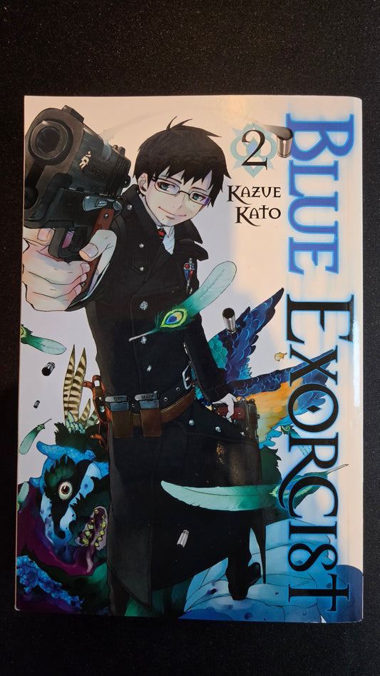 Blue Exorcist Volume 2 preowned actual copy front