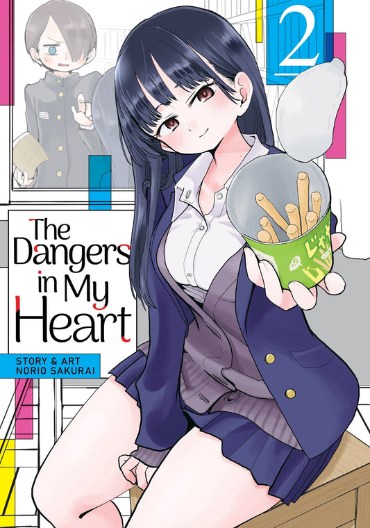 The Dangers in My Heart Vol. 2 English Manga cover