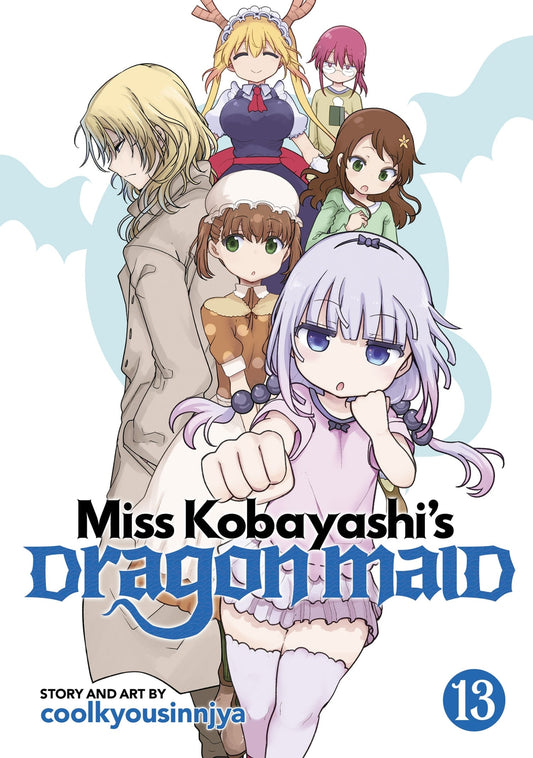 Miss Kobayashi’s Dragon Maid Vol. 13 English Manga cover