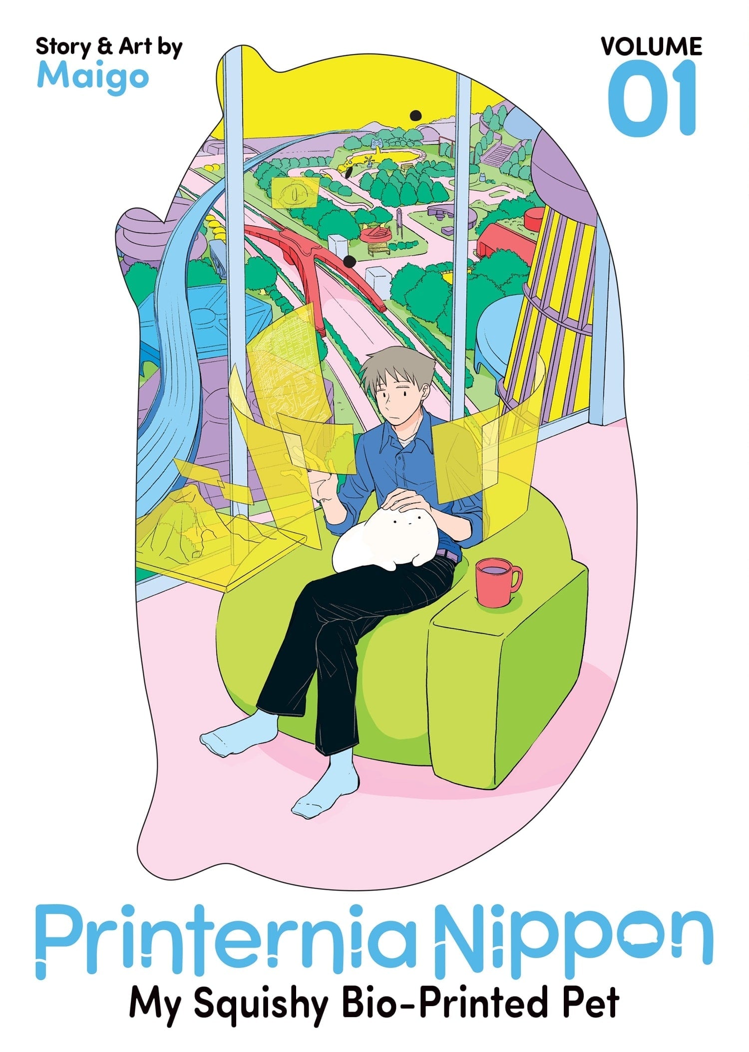 Printernia Nippon: My Squishy Bio-Printed Pet Vol. 1 English Manga cover