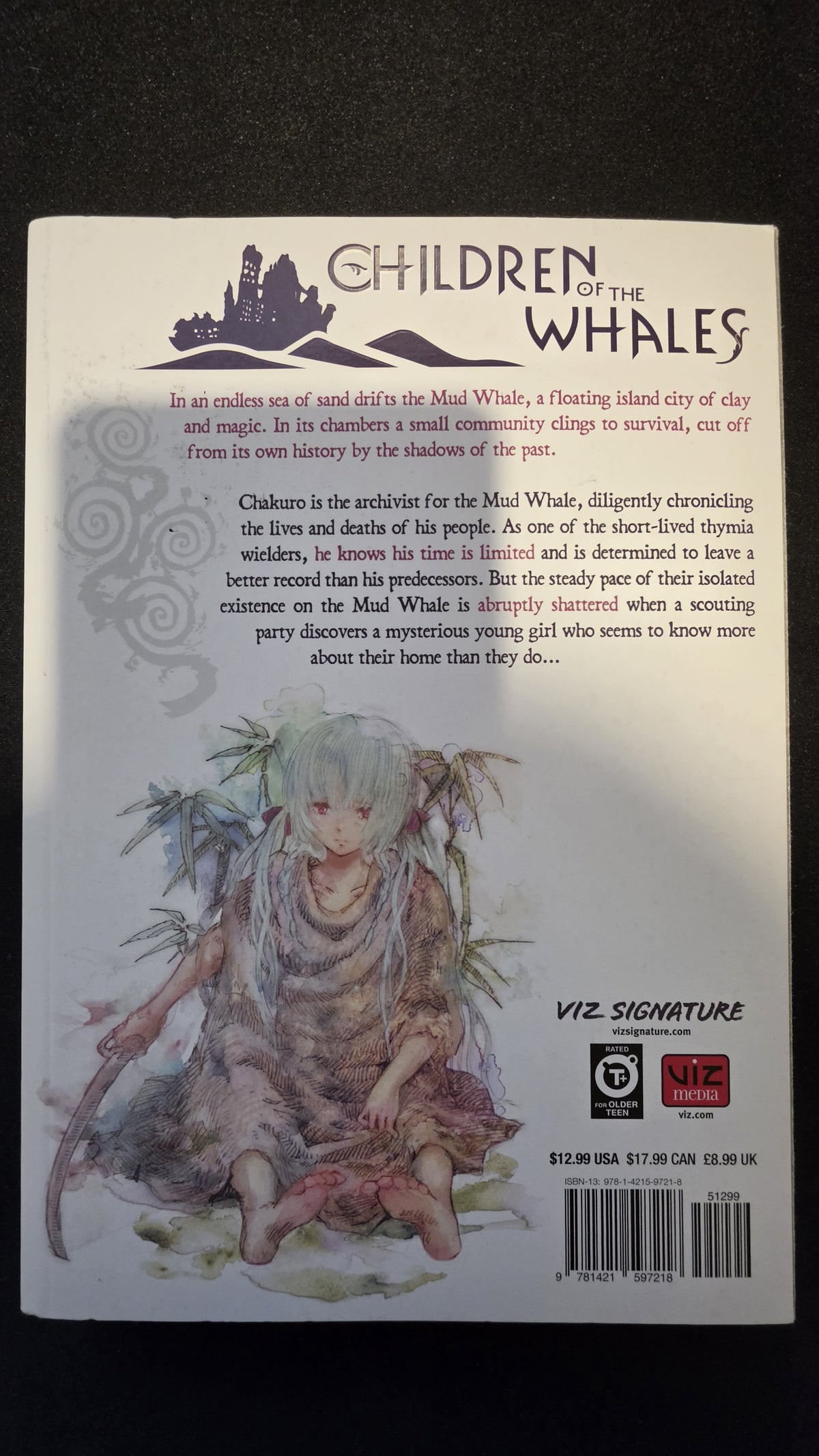 Children of the Whales Volume 1 preowned actual copy back
