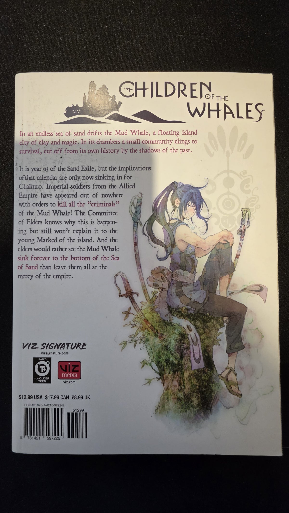 Children of the Whales Volume 2 preowned actual copy back