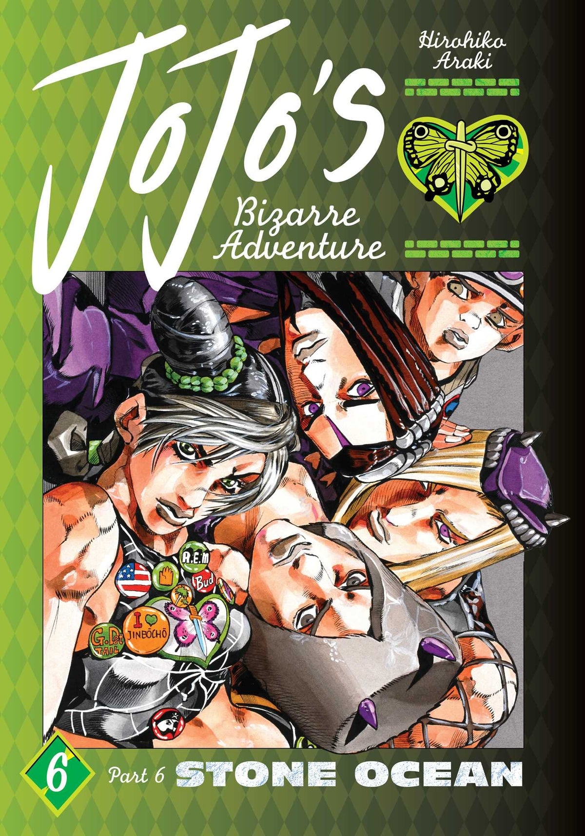 JoJo's Bizarre Adventure: Part 6--Stone Ocean, Vol. 6 : Volume 6-9781974748808
