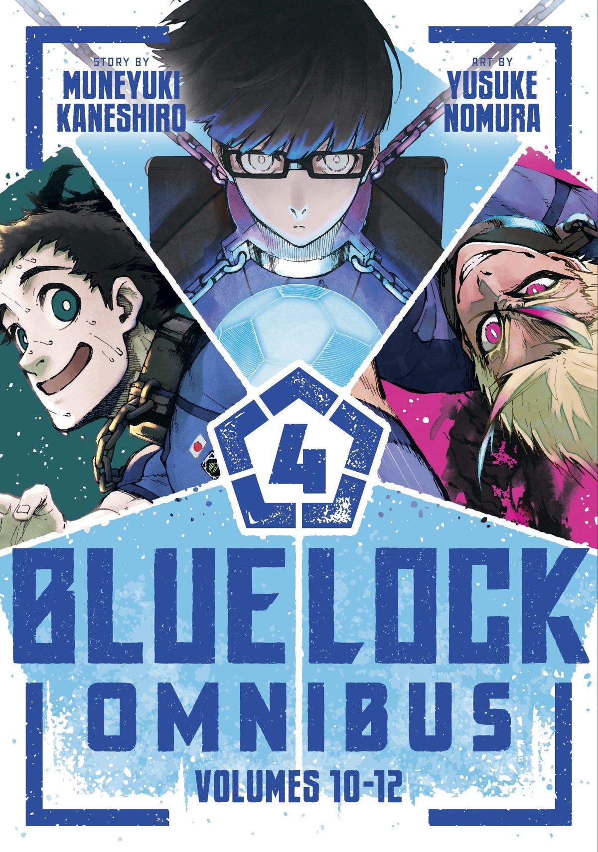 Blue Lock Omnibus 4 (Vol. 10-12) : 4-9798888778241