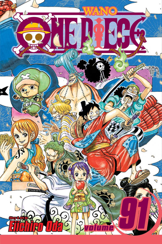 One Piece, Vol. 91 : Adventure in the Land of Samurai Volume 91-9781974707010