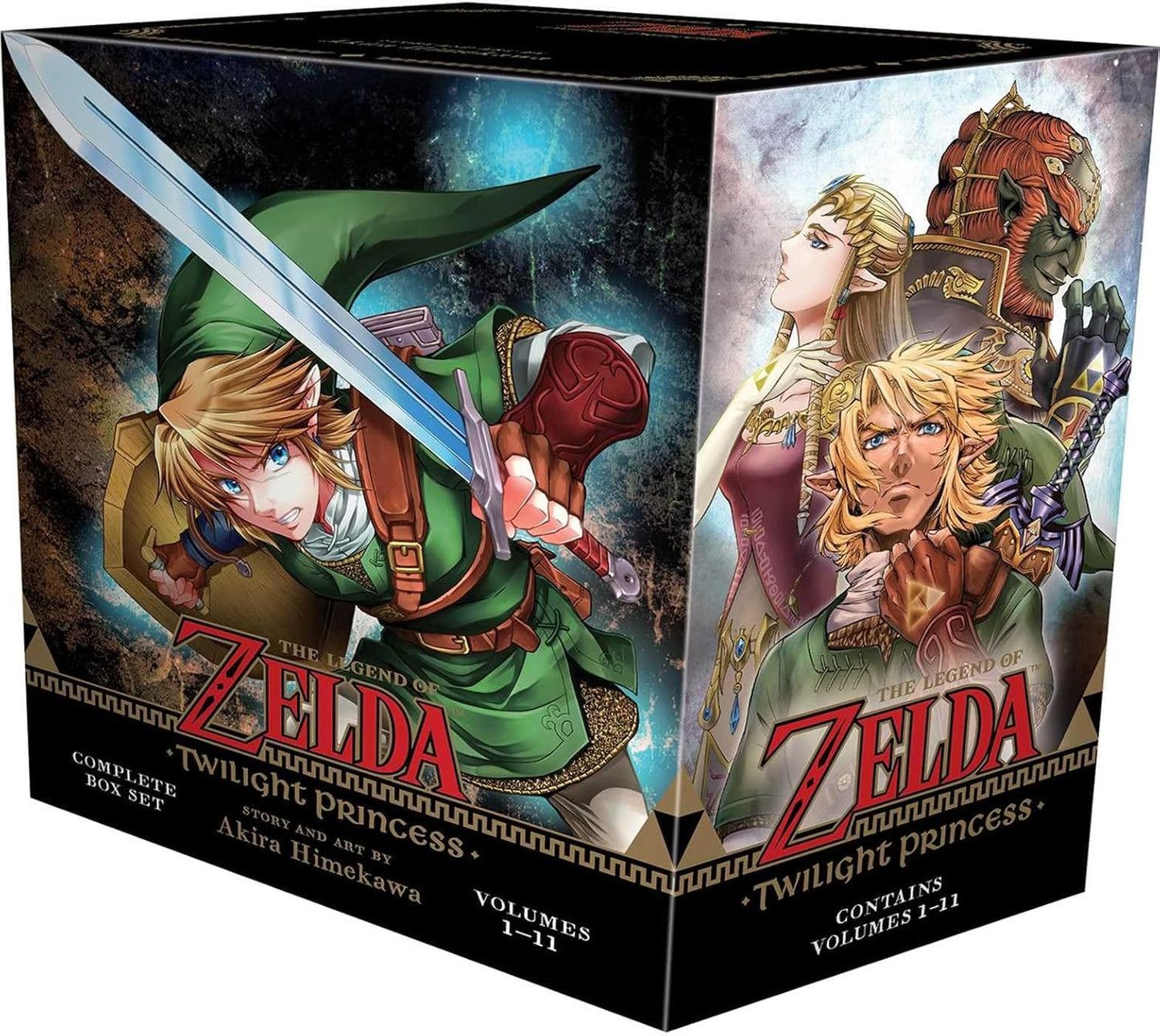 The Legend of Zelda: Twilight Princess Complete Box Set : Includes volumes 1-11 with premium-9781974749669
