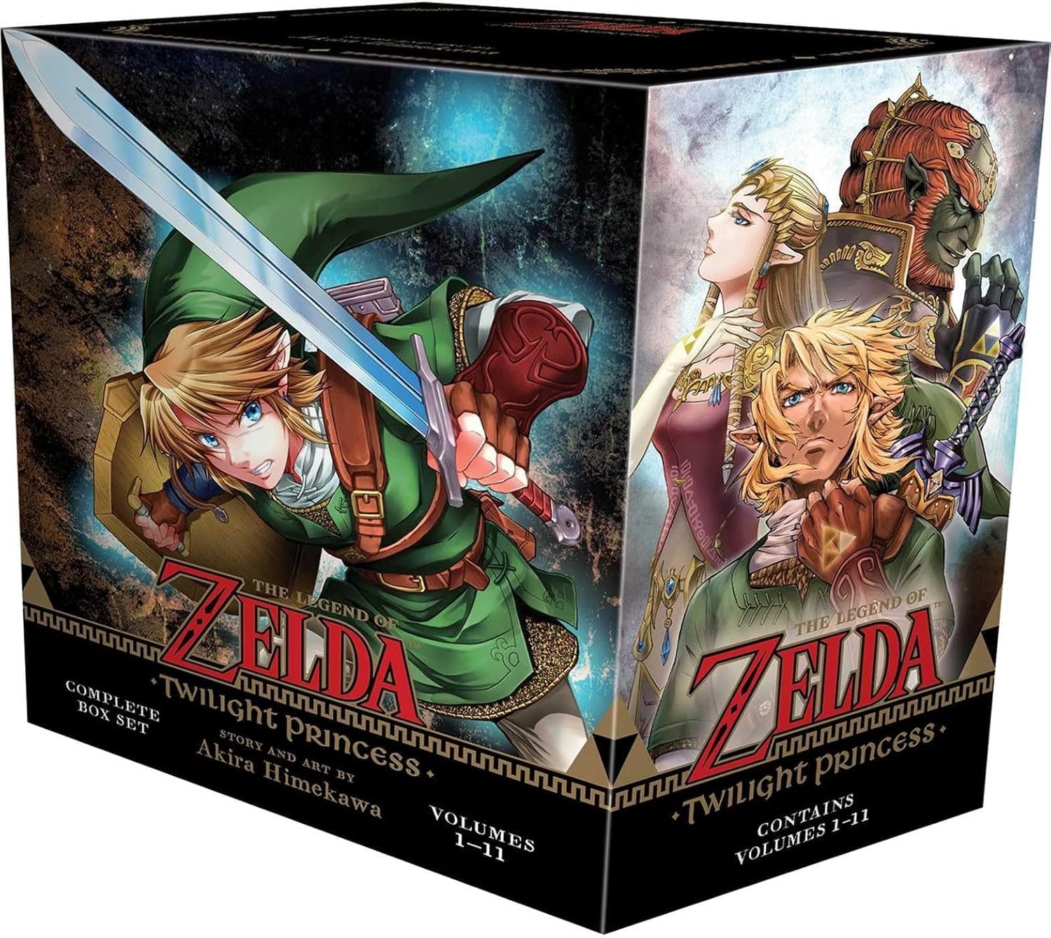 The Legend of Zelda: Twilight Princess Complete Box Set : Includes volumes 1-11 with premium-9781974749669
