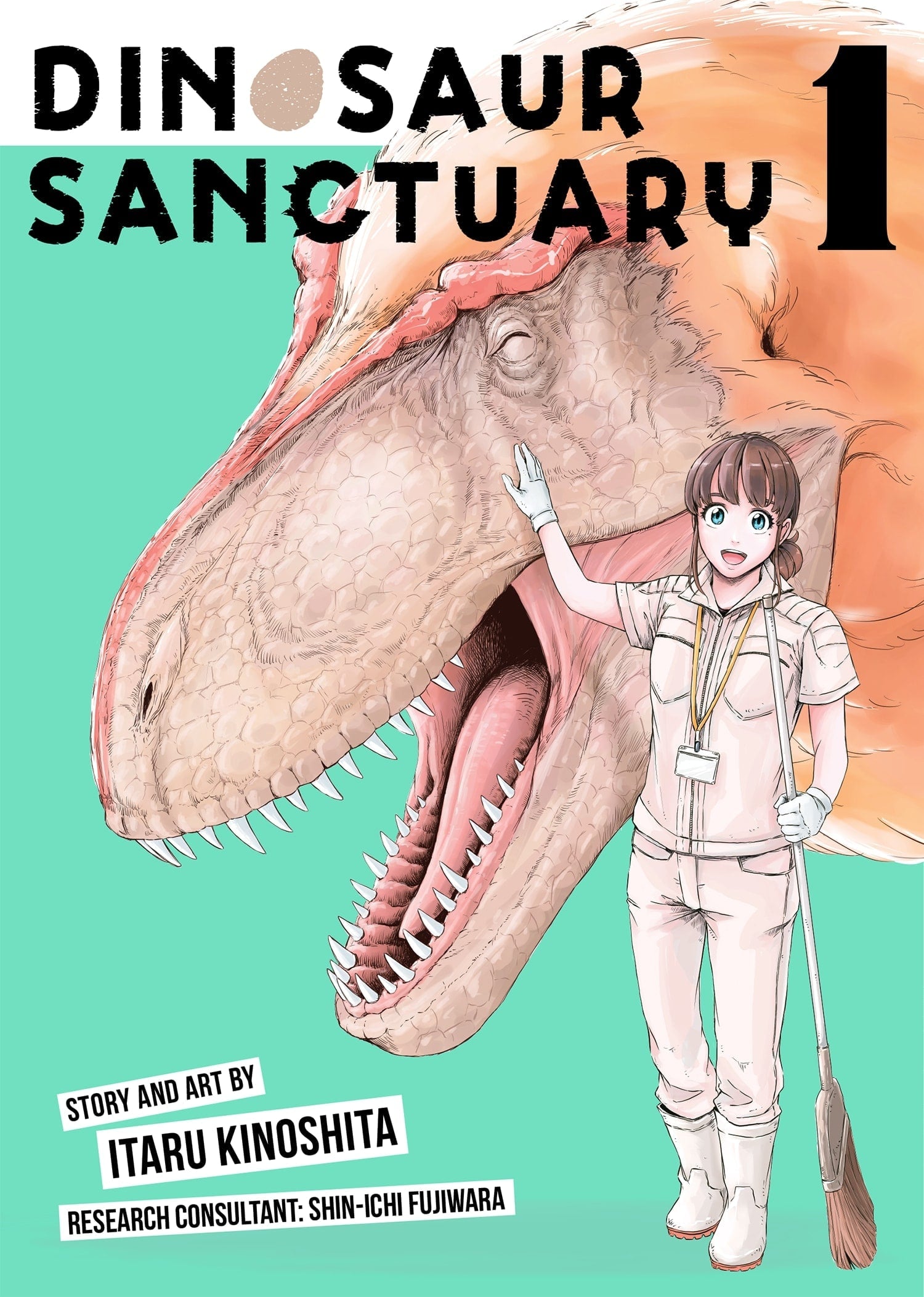 Dinosaur Sanctuary Vol. 1 English Manga cover