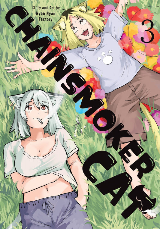 Chainsmoker Cat Vol. 3 English Manga cover