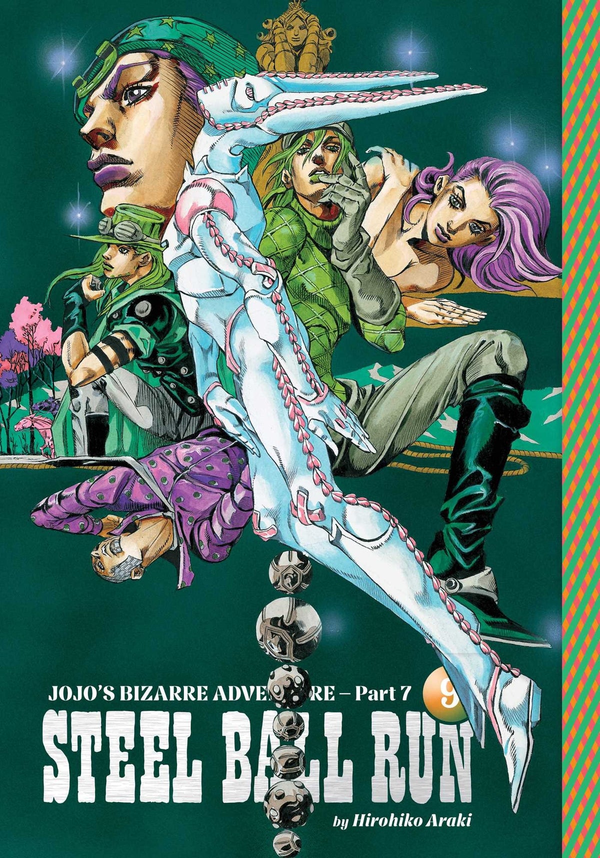 JoJo's Bizarre Adventure: Part 7--Steel Ball Run, Vol. 9 : Volume 9-9781974765294